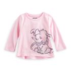 Disney's Dumbo Baby Girl Glitter Graphic Tee By Jumping Beans&reg;, Size: 9 Months, Brt Pink