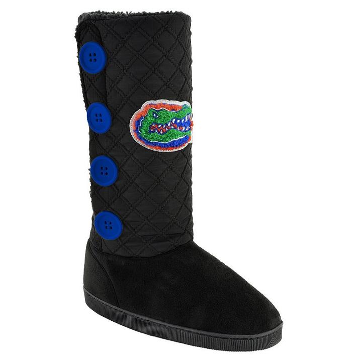 Women's Florida Gators Button Boots, Size: Small, Black