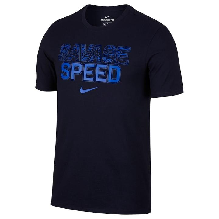 Men's Nike Savage Dry Tee, Size: Medium, Blue (navy)