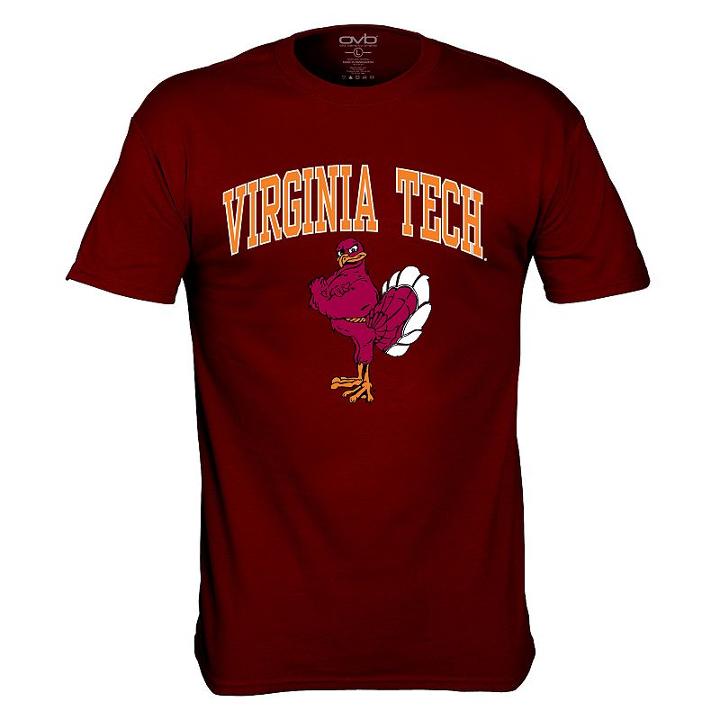 Men's Virginia Tech Hokies Pride Mascot Tee, Size: Xl, Dark Red
