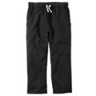 Boys 4-8 Carter's French Terry Pants, Size: 5, Black