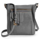 Sonoma Goods For Life&trade; Brienne Crossbody Bag, Women's, Grey