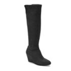 New York Transit Come Over Women's Knee High Boots, Size: Medium (7), Black