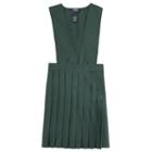 Girls 4-20 & Plus Size French Toast School Uniform Long Pleated Jumper, Girl's, Size: 12, Green