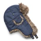 Men's Urban Pipeline&trade; Herringbone Trapper Hat, Blue (navy)