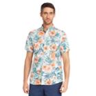 Men's Izod Classic-fit Tropical Button-down Shirt, Size: Xl, White