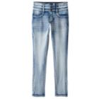 Plus Size Girls 7-16 Mudd&reg; High-rise Triple Stacked Waist Jeggings, Size: 20 1/2, Light Blue