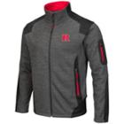 Men's Campus Heritage Rutgers Scarlet Knights Double Coverage Jacket, Size: Xxl, Grey (charcoal)