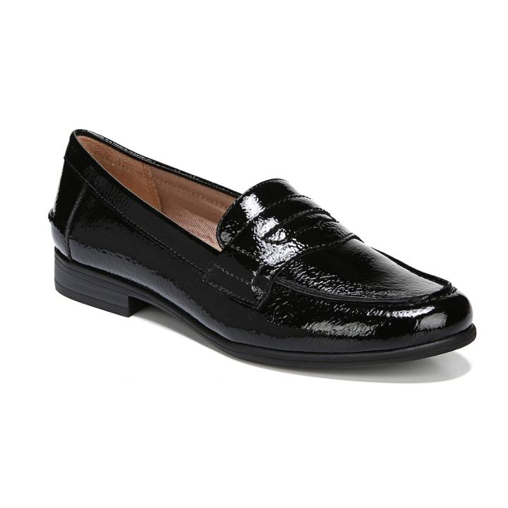 Lifestride Madison Women's Penny Loafers, Size: 6.5 Wide, Black