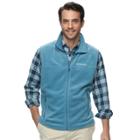 Big & Tall Columbia Flattop Ridge Colorblock Fleece Vest, Men's, Size: 3xl Tall, Dark Blue
