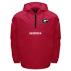 Men's Franchise Club Georgia Bulldogs Swift Pullover Jacket, Size: Medium, Red