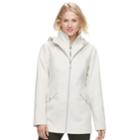 Women's D.e.t.a.i.l.s Hooded Bib Inset Jacket, Size: Medium, Lt Beige