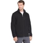 Men's Izod Advantage Regular-fit Performance Shaker Fleece Jacket, Size: Large, Black