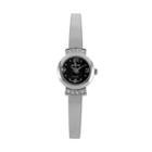 Peugeot Women's Crystal Half Bangle Watch - 7092sbk, Grey