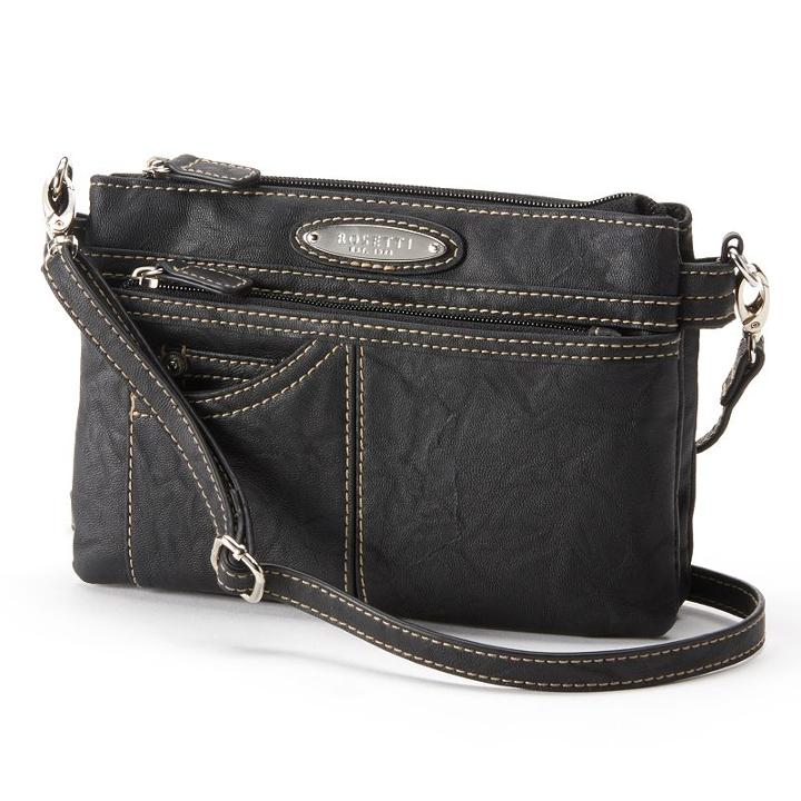Rosetti Cash & Carry Anita Crossbody Bag, Women's, Black