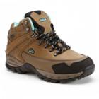 Pacific Trail Rainier Women's Waterproof Hiking Boots, Size: Medium (7.5), Beig/green (beig/khaki)