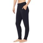 Women's Cuddl Duds Softwear Stretch Jogger Pants, Size: Large, Black