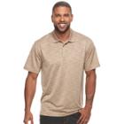 Men's Haggar&reg; Classic-fit Space-dye Easy-care Polo, Size: Xxl, White Oth