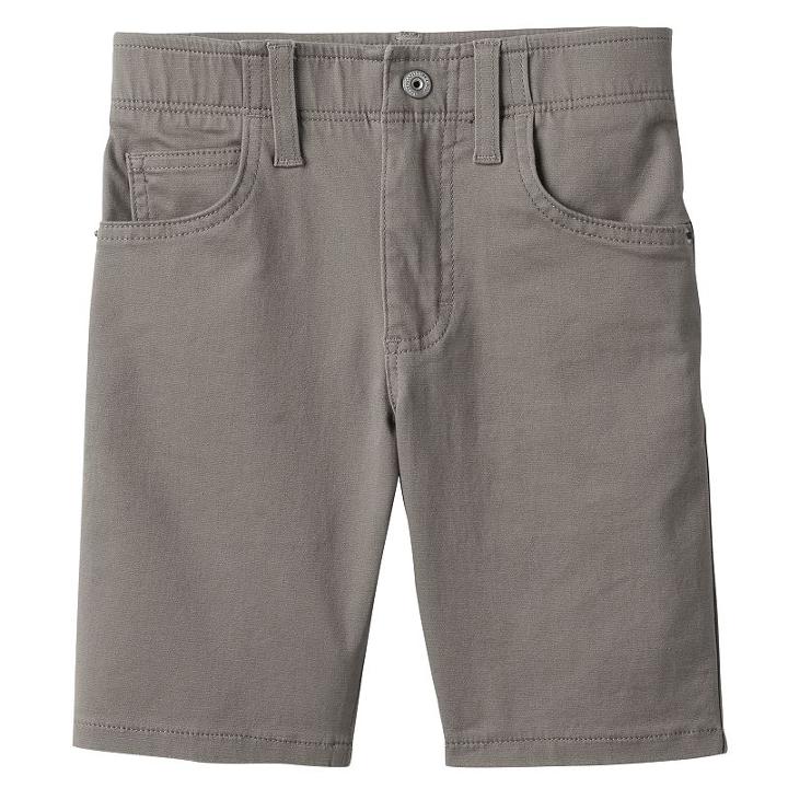 Boys 4-7x Lee Dungaree Khaki Shorts, Boy's, Size: Medium (5), Grey Other