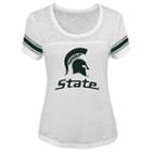 Juniors' Michigan State Spartans White Out Tee, Women's, Size: Large