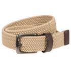 Boys Nike Stretch Woven Belt, Size: Medium, Beig/green (beig/khaki)