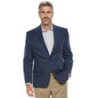 Men's Chaps Slim-fit Patterned Stretch Sport Coat, Size: 52 Reg, Blue