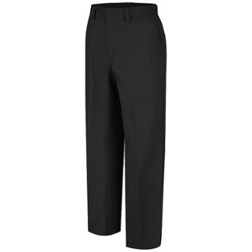 Men's Wrangler Workwear Plain Front Work Pants, Size: 42x34, Black