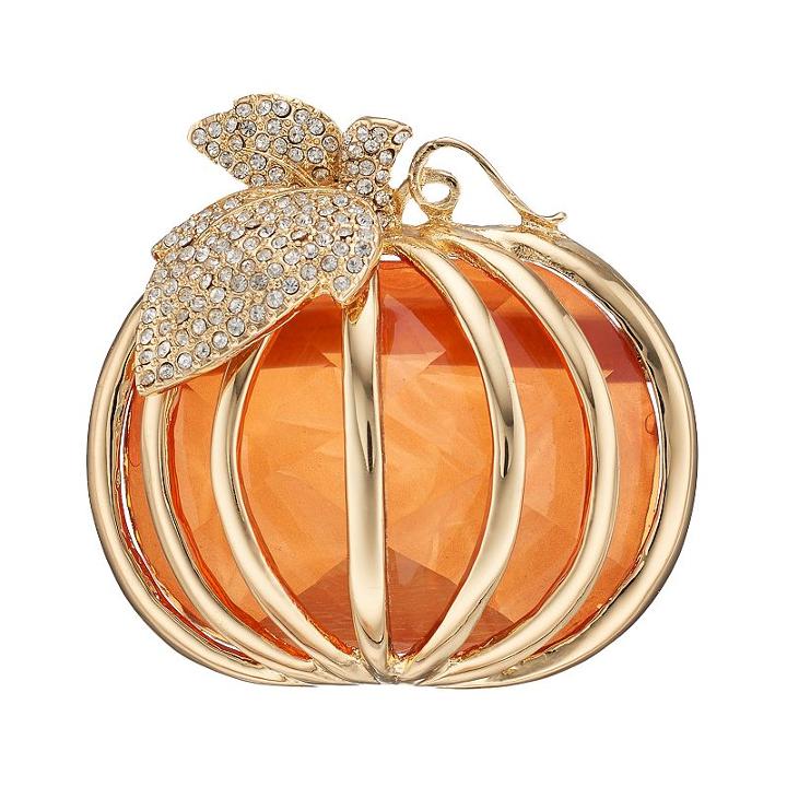 Napier Pumpkin Pin, Women's, Orange Oth