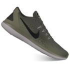 Nike Flex 2017 Rn Men's Running Shoes, Size: 9.5, Green