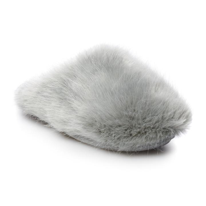 Women's Lc Lauren Conrad Plush Clog Slippers, Size: Large, Grey