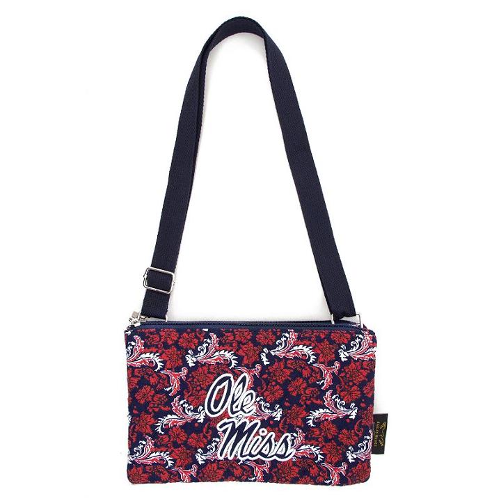 Ole Miss Rebels Bloom Crossbody Bag, Women's, Multicolor