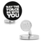 Star Wars May The Force Be With You Cuff Links, Men's, Black
