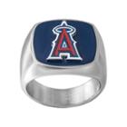 Men's Stainless Steel Los Angeles Angels Of Anaheim Ring, Size: 10, Multicolor