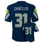 Boys 8-20 Seattle Seahawks Kam Chancellor Nfl Replica Jersey, Boy's, Size: S(8), Blue (navy)