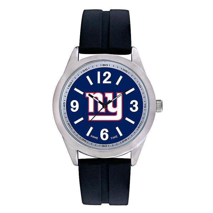 Men's Game Time New York Giants Varsity Watch, Black