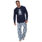 Big & Tall Jammies For Your Families Holiday Camouflage Wander In A Winter Wonderland Top & Microfleece Bottoms Pajama Set, Men's, Size: 4xb, Lt Purple