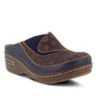 L'artiste By Spring Step Ehiche Women's Clogs, Size: 41, Blue (navy)
