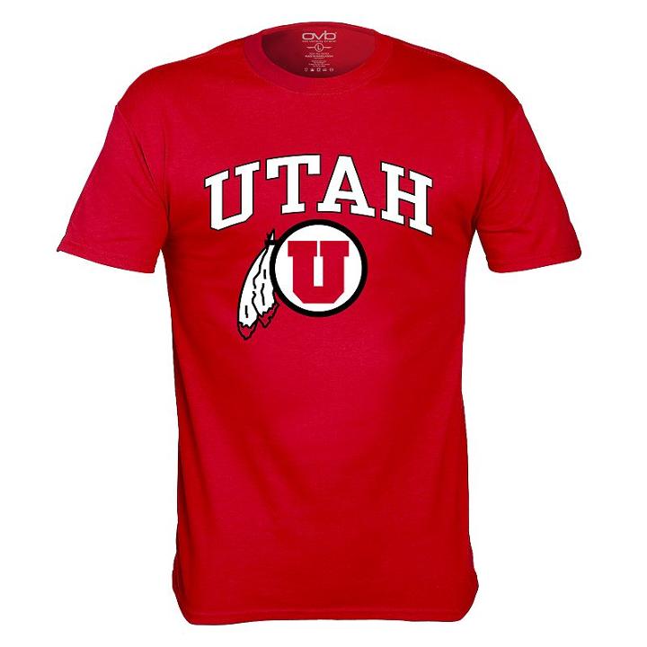 Men's Utah Utes Pride Mascot Tee, Size: Medium, Red