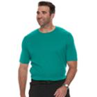 Big & Tall Croft & Barrow&reg; Classic-fit Easy-care Crewneck Tee, Men's, Size: 3xl Tall, Green