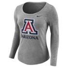 Women's Nike Arizona Wildcats Logo Tee, Size: Medium, Gray