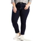 Plus Size Levi's&reg; 711 Skinny Jeans, Women's, Size: 16 - Regular, Dark Blue