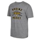 Men's Ccm Boston Bruins Wordmark Tee, Size: Medium, Grey