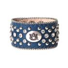 Women's Auburn Tigers Glitz Cuff Bracelet, Blue (navy)