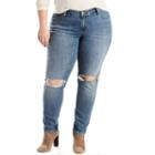 Plus Size Levi's&reg; 711 Skinny Jeans, Women's, Size: 18 - Regular, Med Blue