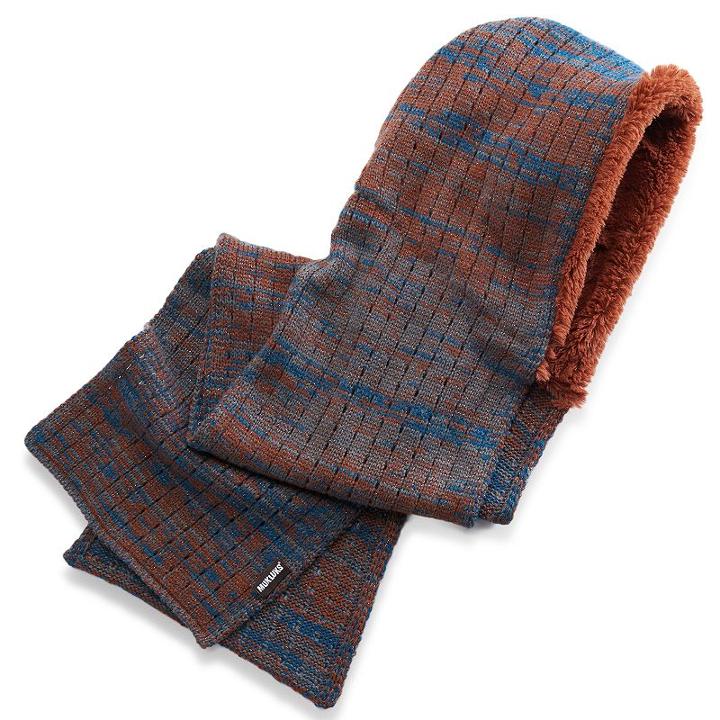 Muk Luks Marled Hooded Scarf, Women's, Black