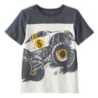 Boys 4-10 Jumping Beans&reg; Colorblock Slubbed Graphic Tee, Boy's, Size: 5, White Oth
