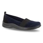 Easy Street Sport Lovey Women's Slip-on Shoes, Size: 7 Wide, Blue (navy)
