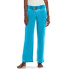Women's Ten To Zen Burnout French Terry Lounge Pants, Size: Medium, Blue Other