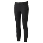 Juniors' Tinseltown Lace Up Ankle Skinny Jeans, Girl's, Size: 7, Black