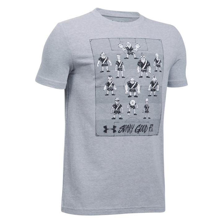 Boys 8-20 Under Armour Scary Good Soccer Tee, Size: Medium, Med Grey